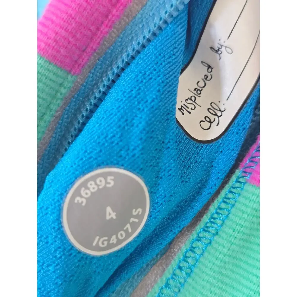 Ivivva (Lulu Kids) Reversible Stellar Switch Up Hooded Jacket Size 4